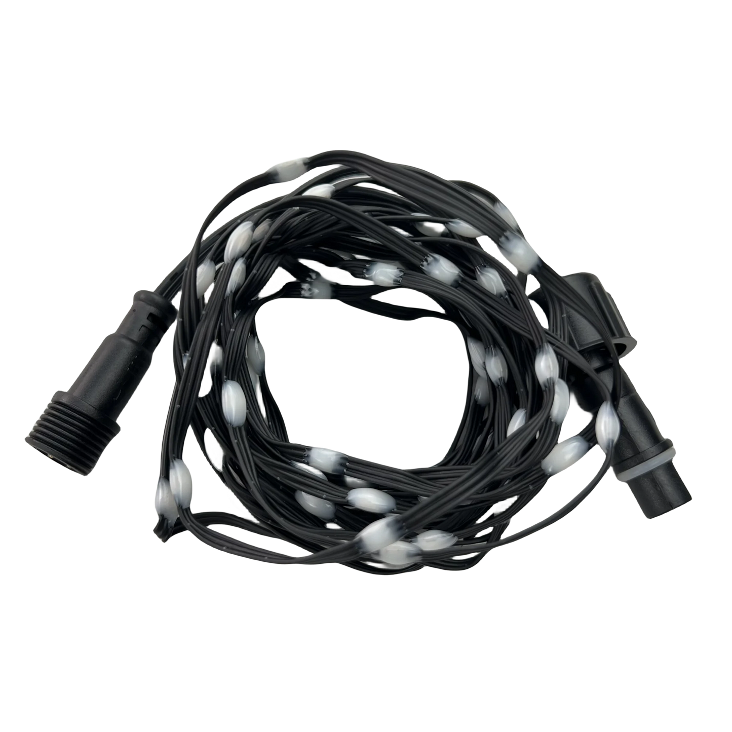 Q2 SEED LINK išmani girlianda 1m, 10LED, juodu kabeliu, 12V, ws2812b